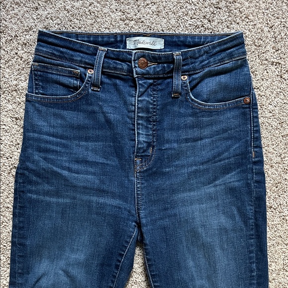 Madewell 10 Inch High Rise Curvy Skinny Jeans - Picture 3 of 7